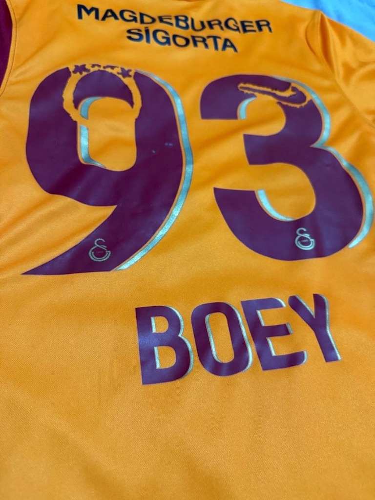 Galatasaray 21/22 sezonu forması Sacha boey Orjinal forma - 4
