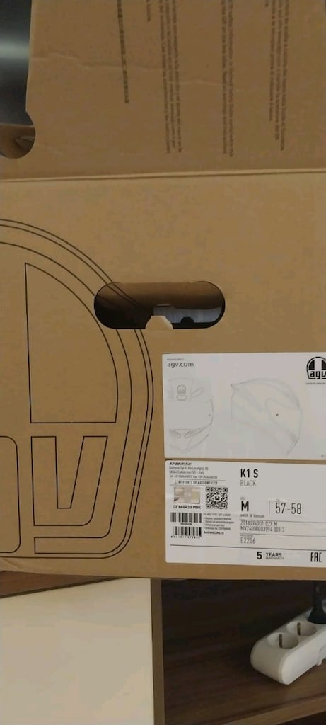 AGV K1 S KASK HİÇ KULLANILMAMIŞ - 5