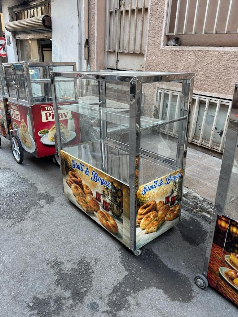 Seyyar Börek Arabası, Simit Arabası, Simit Tezgahı, Seyyar Tezgah - 3
