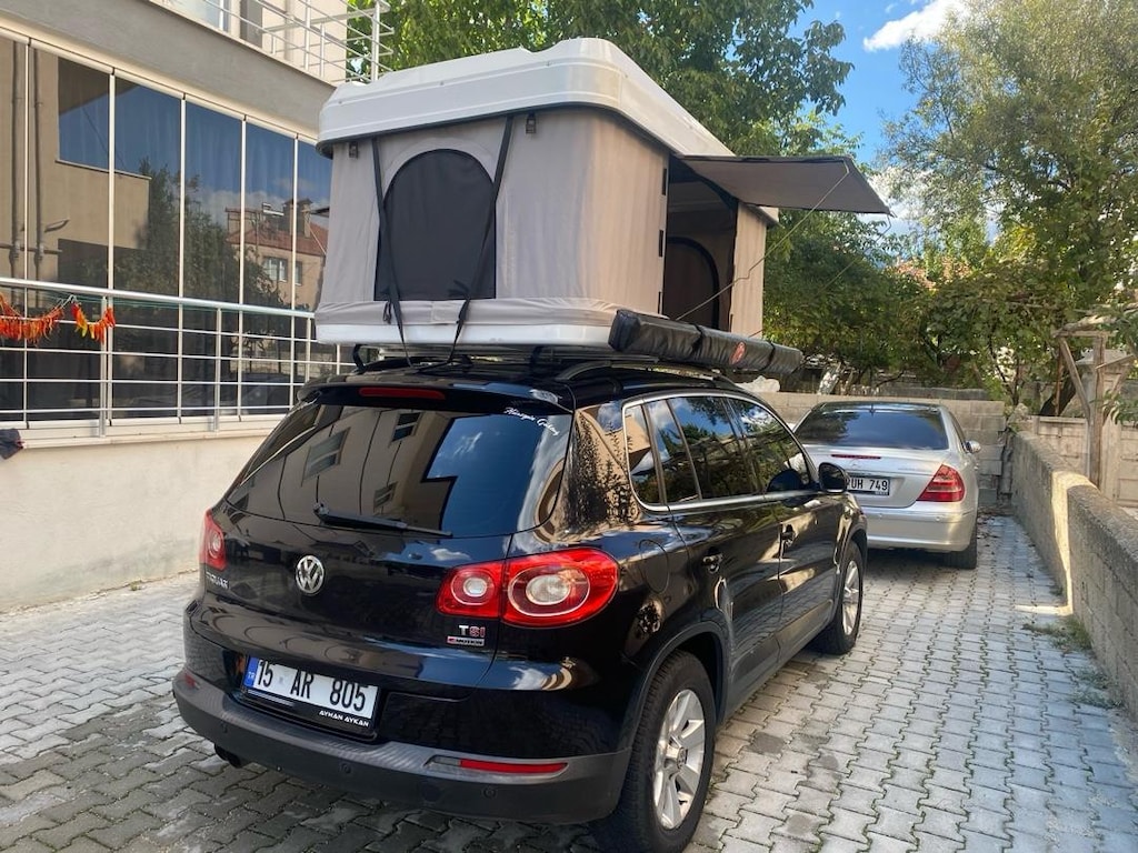 Araç üstü çadır yan tente ara atkı montaj - 14