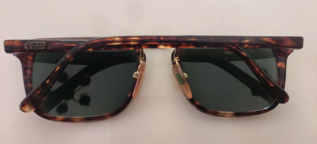 Vintage Ray-Ban Traditionals Premier E W0867 Koyu Kaplumbağa Kabuğu. - 11