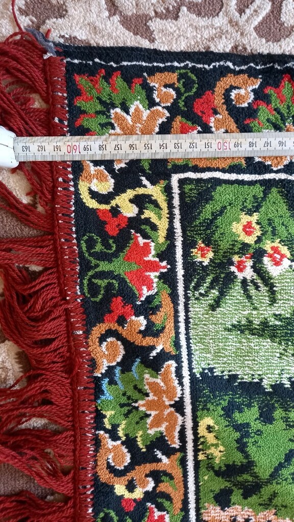 Camili ve boğaz manzaralı duvar halısı. - 9