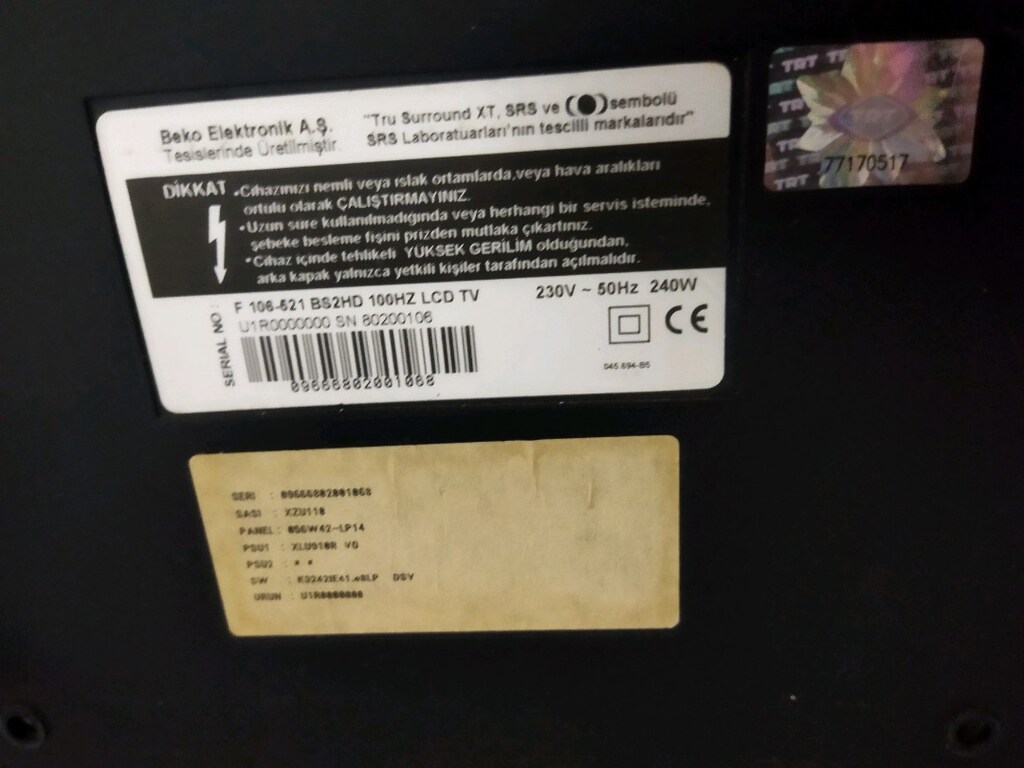 108, EKRAN LCD TV SORUNSUZ ÇALIŞI (SON FİYAT) - 2