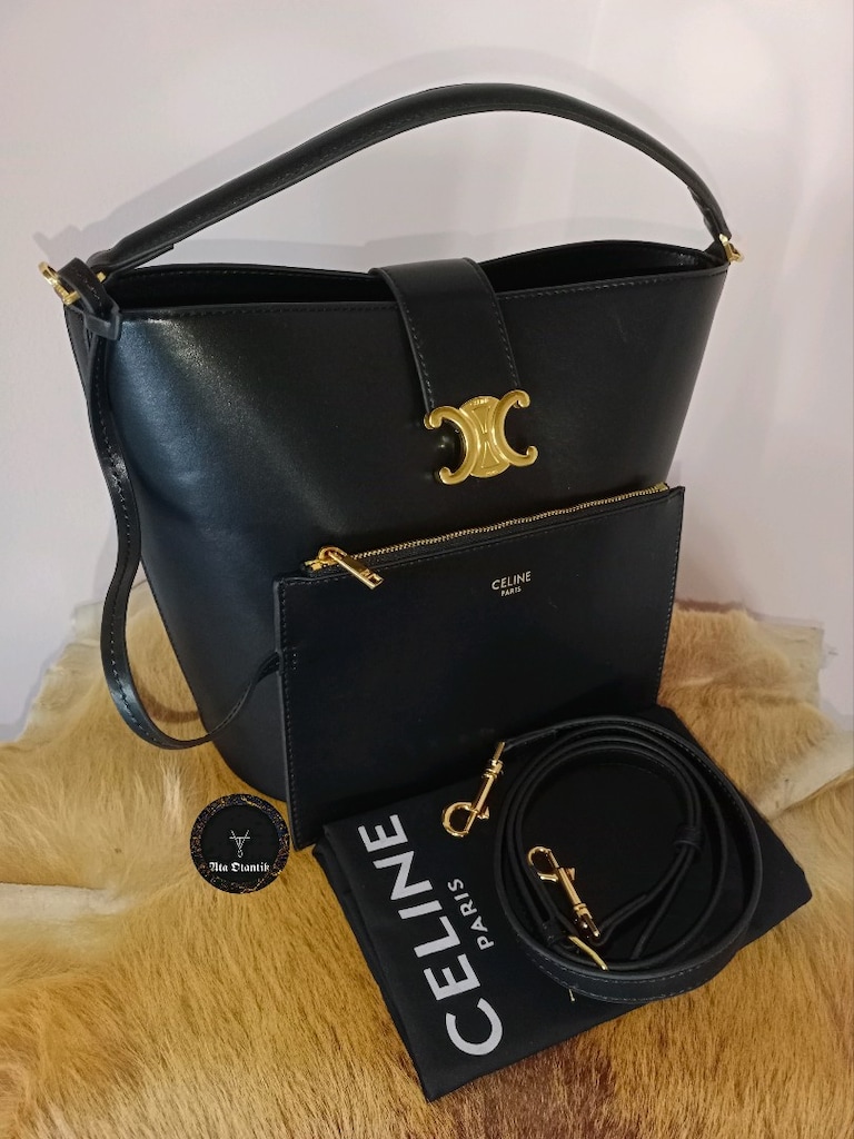 Celine Louise Bucket Medium - 11