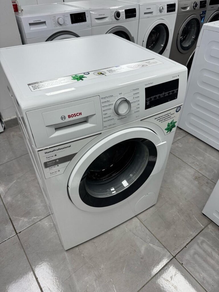 Bosch 8 Kg A+++ Enerji İNVERTIR Çamaşır makinesi ADRESE ÜCRETSİZ TESLİ - 6