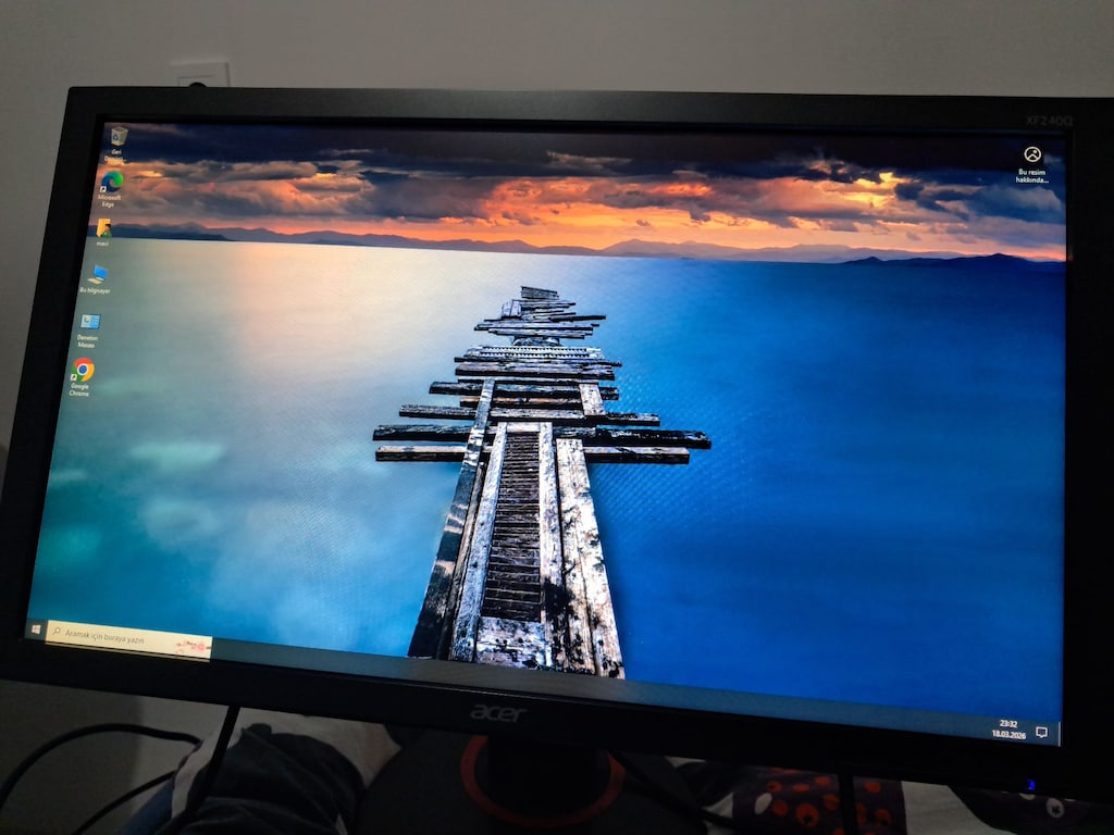 ACER 24''inç 144Hz 1Ms 1920x1080 Pivot Gaming Oyuncu Monitörü LED - 3