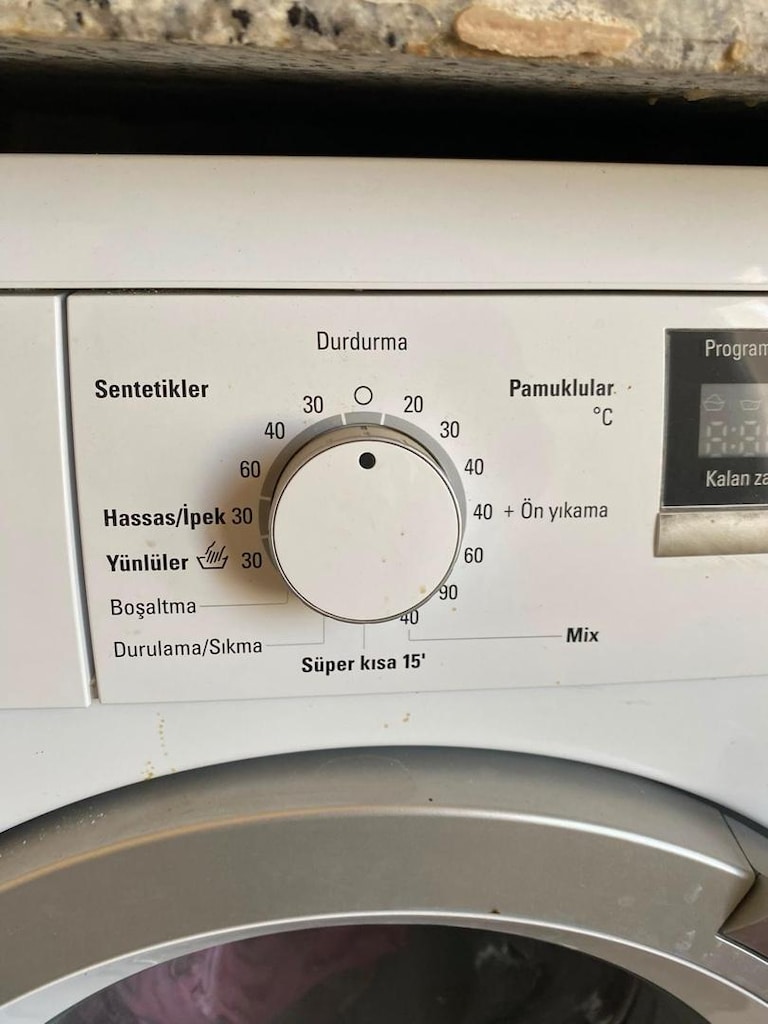 SIEMENS 9 KG ÇAMAŞIR MAKİNASI SORUNSUZ - 2