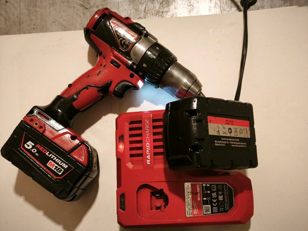 ORİJİNAL MİLWAUKE 18 VOLT ŞARJLI MATKAP - 4
