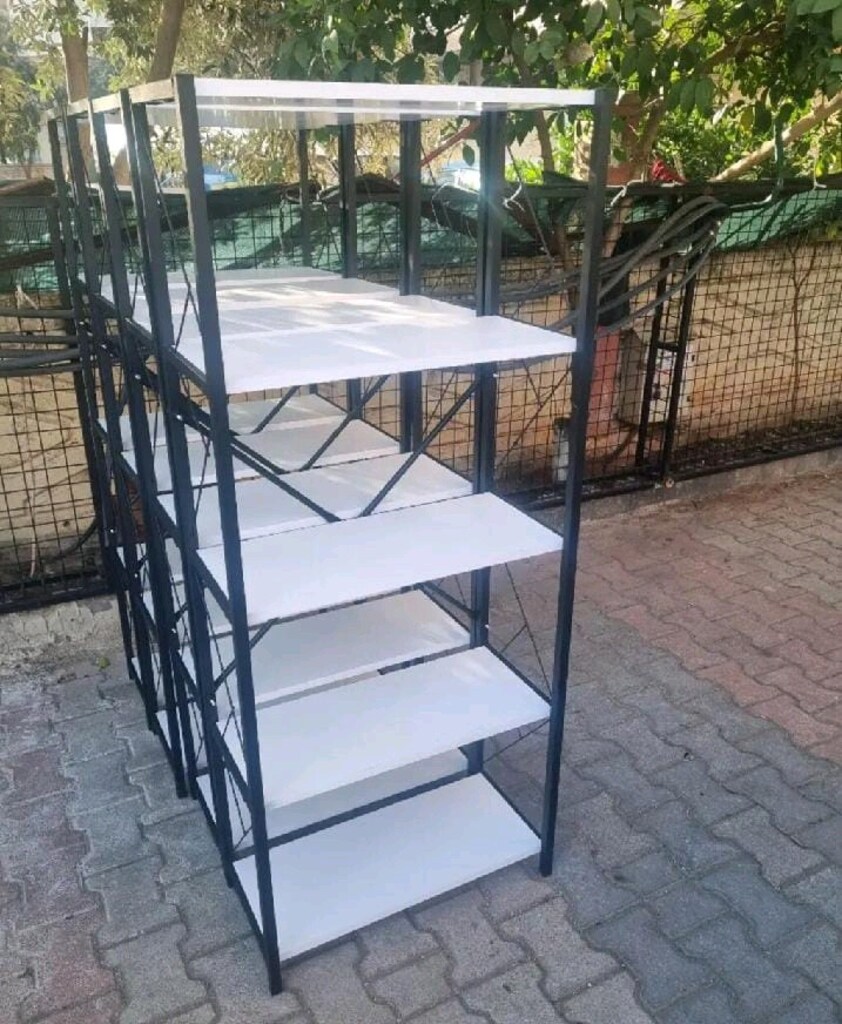 Dekoratif kitaplık çok amaçlı raf - 2