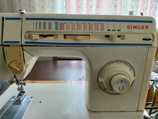 Singer portatif,taşınabilen dikiş makinesi - 3