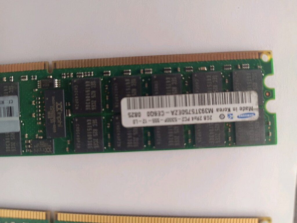 16gb 2RX4 Pc3 12800R server RAM - 2