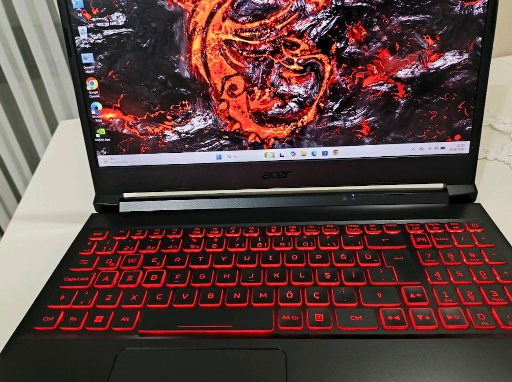 i5 11. Nesil Acer Nitro G@ming 16 GB RAM tam bir oyun canavarı laptop - 5