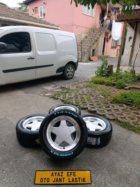 13 INÇ 4*98 SIFIR TOFAŞ CMS 40 TYRANNO PHOENIX JANT LASTİK TAKIMI