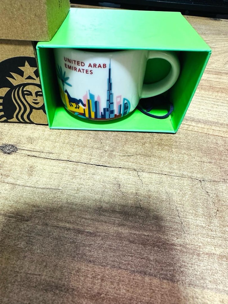 starbucks ülke temalı Unıted Arab Emirates kulplu espresso takımı - 4