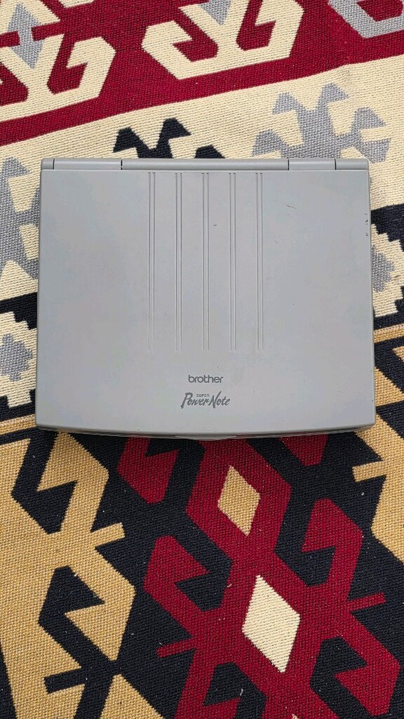 Vintage 1996 Brother super power note laptop - 6