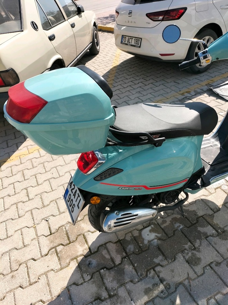 Turkuaz Renkli Scooter - 2