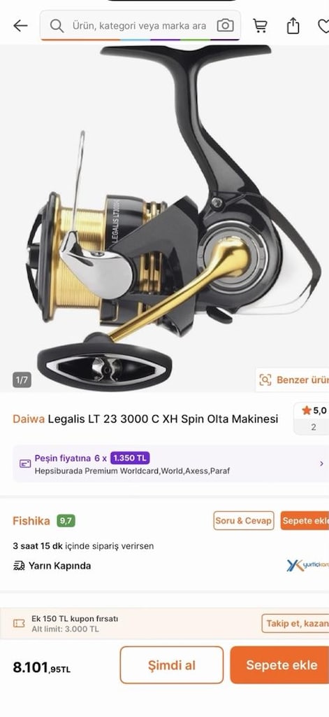daiwa spin olta takımı - 7