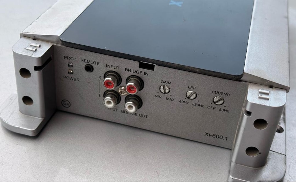 XETEC 600.1 MONO BASS AMFİSİ 600 RMS AMFİ MONO ANFİ 2 KANAL BAS AMFİSİ - 3