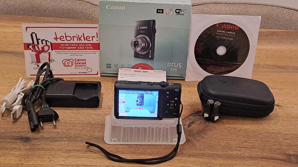 canon ixus HD WiFi yeni tertemiz - 6