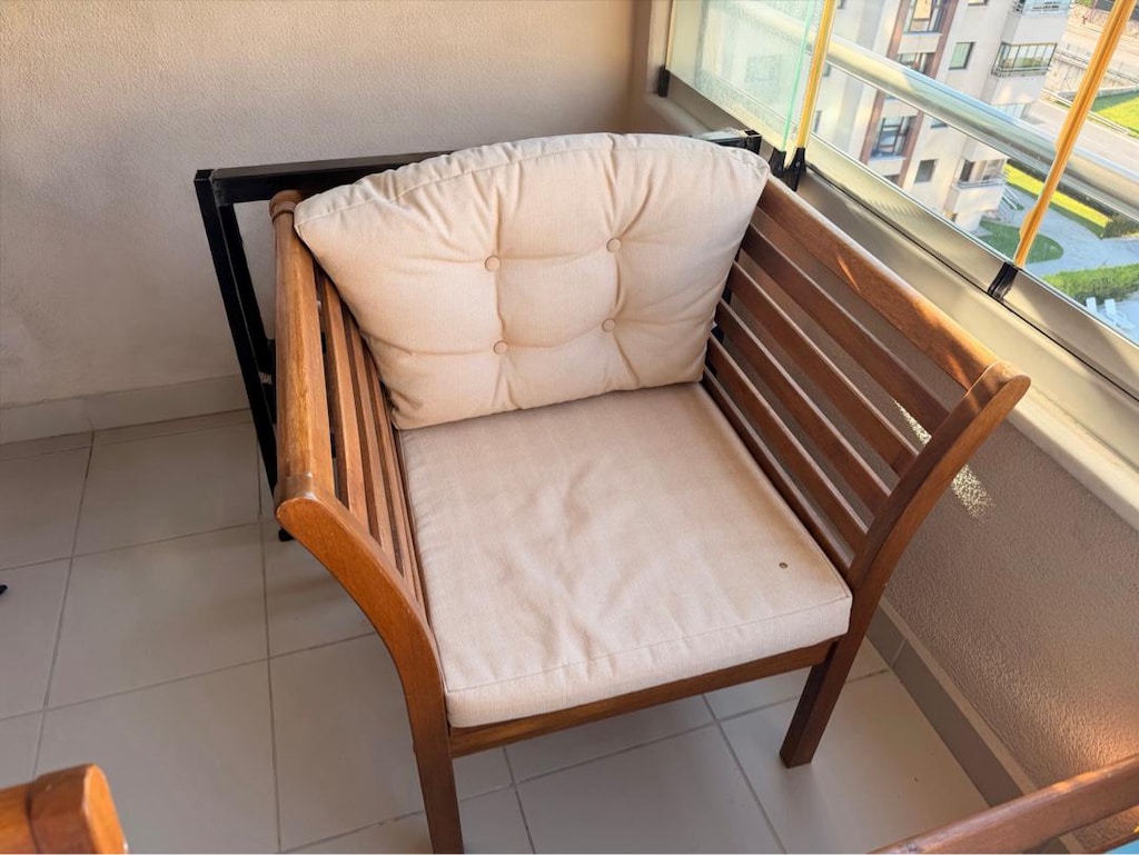 Ahşap Balkon Bahçe Oturma Grubu - 2