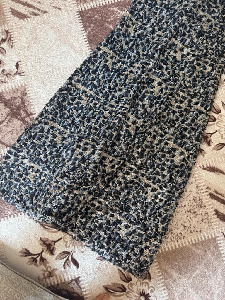 leopar desenli elbise - 4