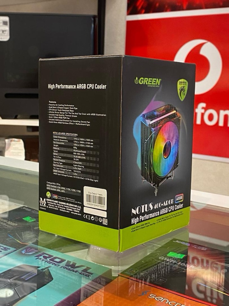 GREEN GRIFFIN NOTUS 400-ARGB | PERFORMANS KULE TİPİ İŞLEMCİ SOĞUTUCU ...