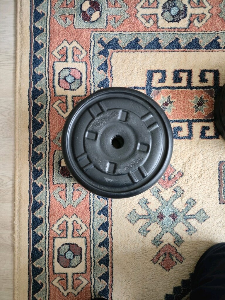 Temiz 40 KG Ağırlık Plakası + Barlar - Takasa Açık Full Set - 4