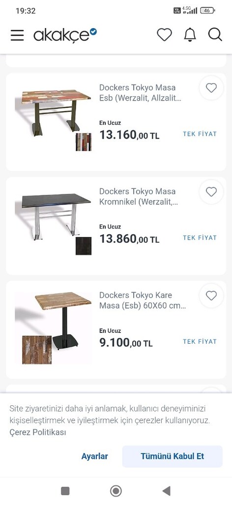 werzalit masa takımı - 7