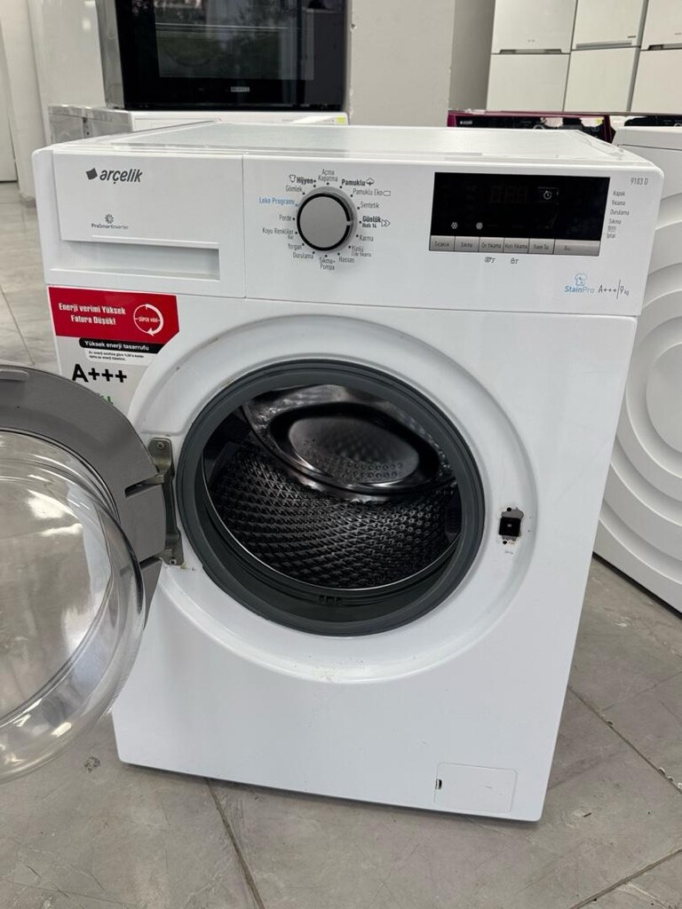Arçelik 9 Kg A+++ Enerji İNVERTIR Çamaşır makinesi ADRESE TESLİM - 5