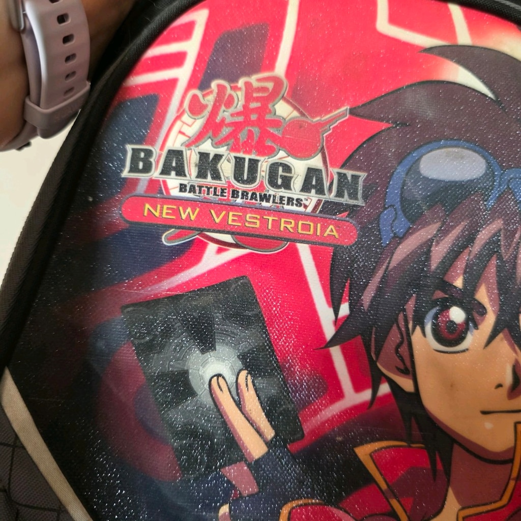 Bakugan çocuk kademeli çekçekli okul çantası - 20