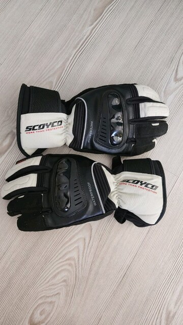 Scoyco MC82 KIŞLIK BEYAZ MOTOSİKLET ELDİVEN
