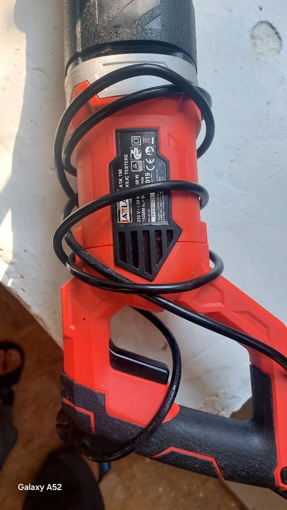 Atlas ATK1050 elektrikli tilki kuyruğu testere - 2