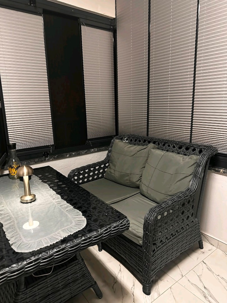rattan balkon bahçe takımı - 2