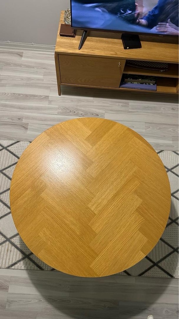 ikea masa yuvarlak yeni - 5