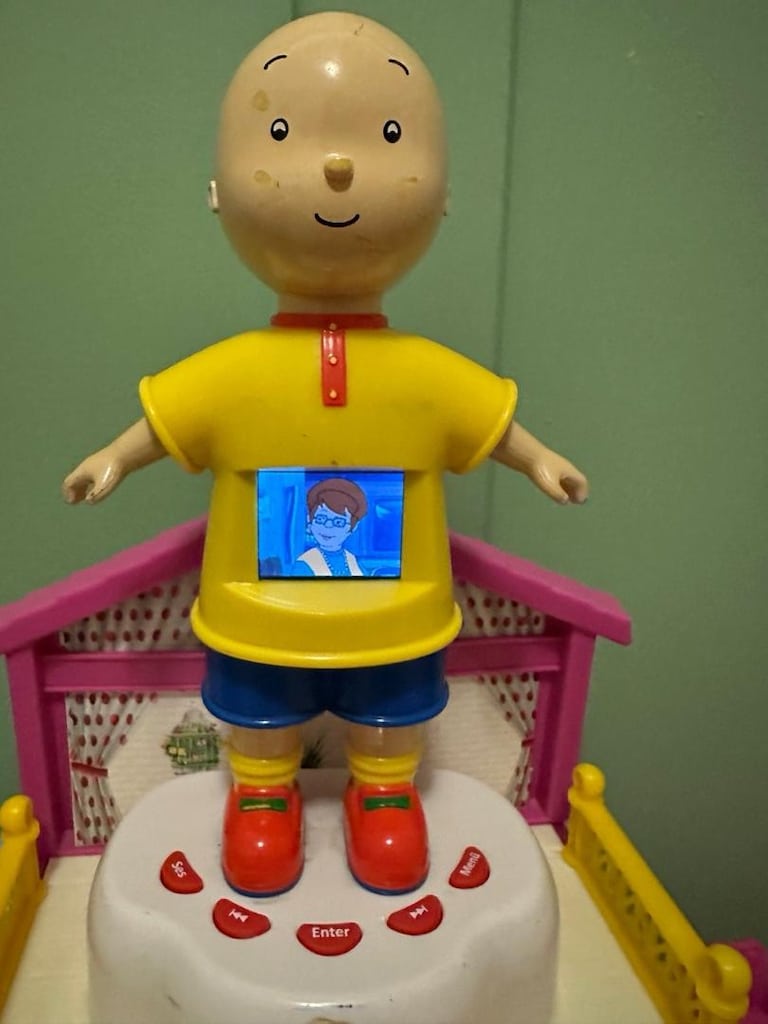 Calico Caillou TV eğitici oyuncak - 4