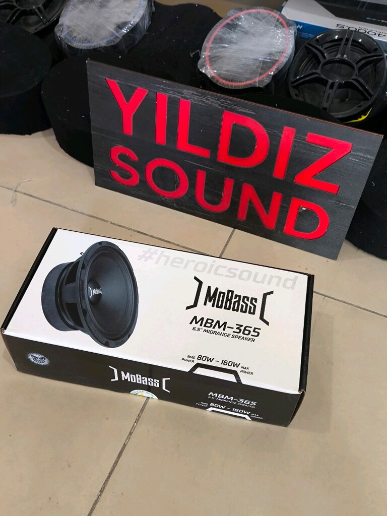 Mobass 16 cm Midrange Hoparlör Takim Sifir - 5