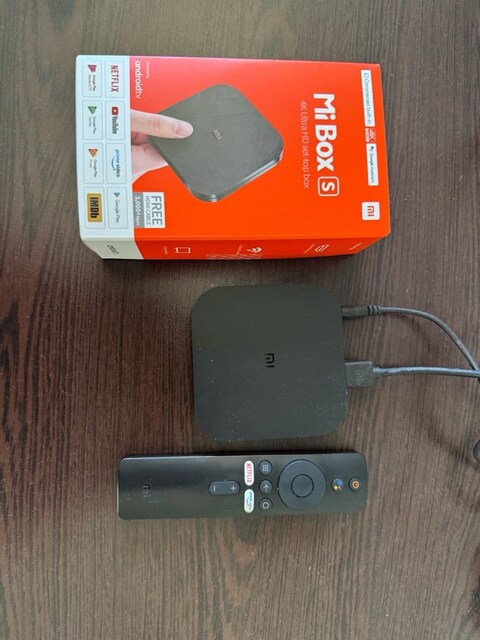 Xiaomi Mi Box S 4K Android TV Box satılıktır.