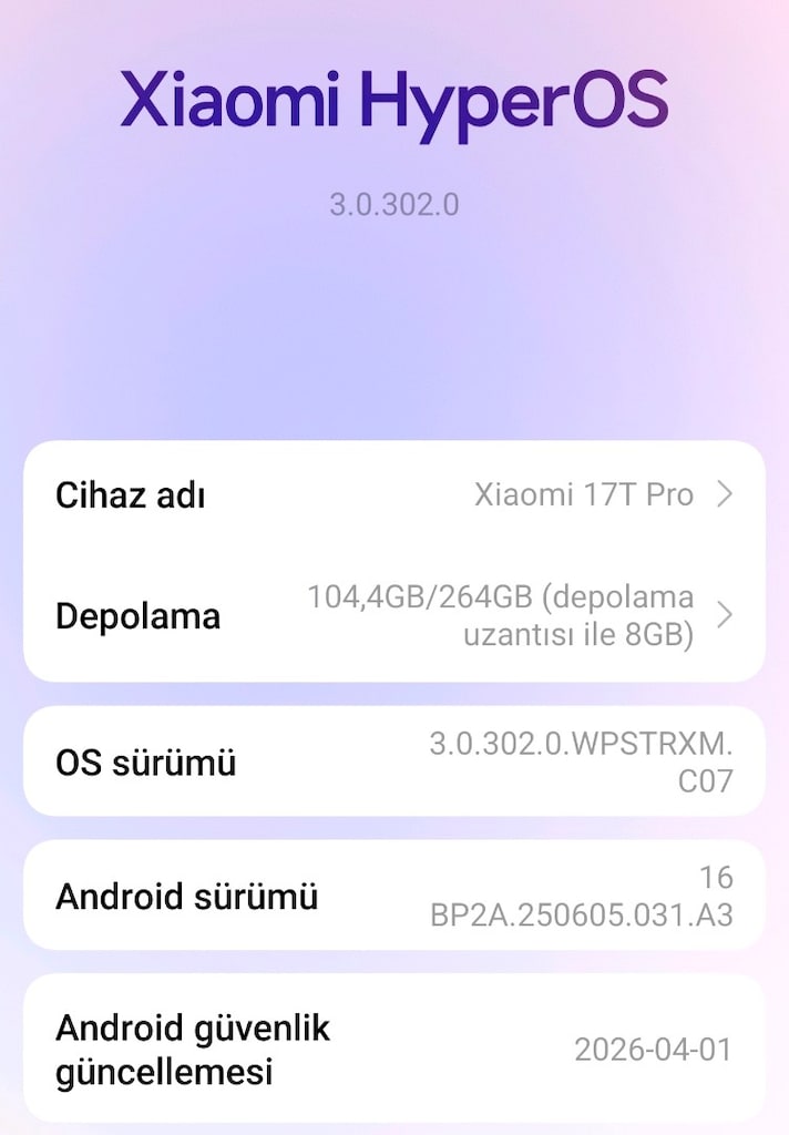 Sıfır Ayarında 12GB/256GB Xiaomi 17T Pro - 4