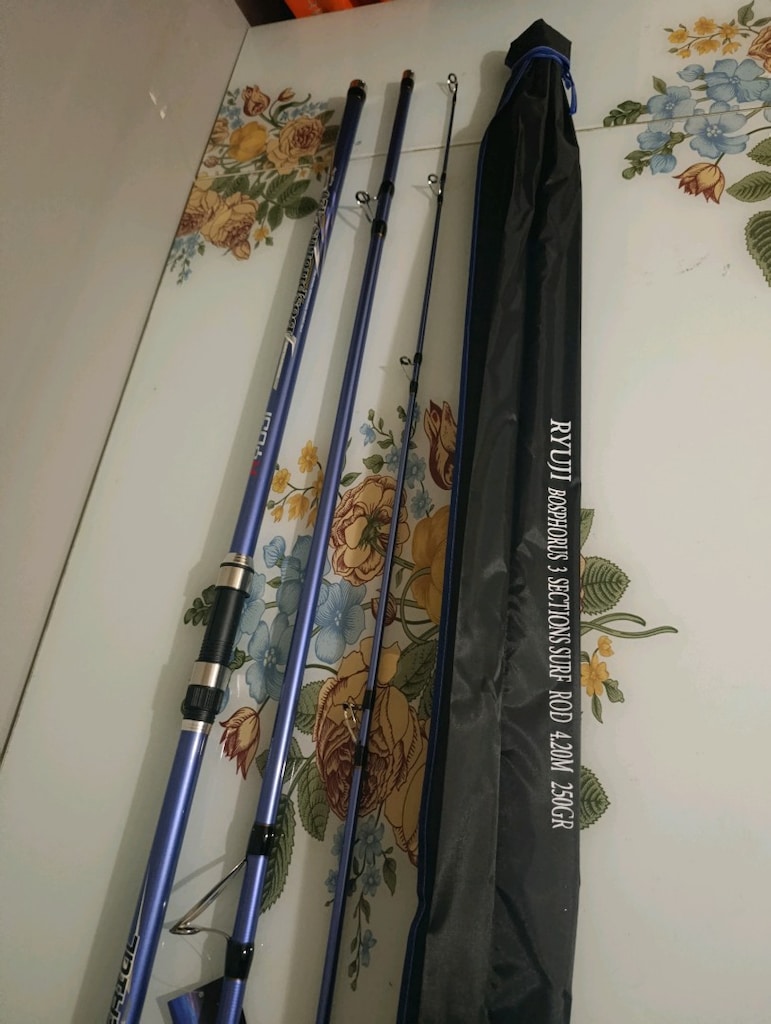 Ryuji Bosphorus 420 cm 100-250 gr 3 Parçalı Surf Kamış - 5