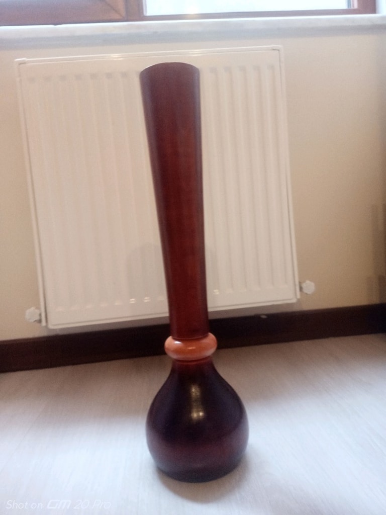 ahşap vazo - 6