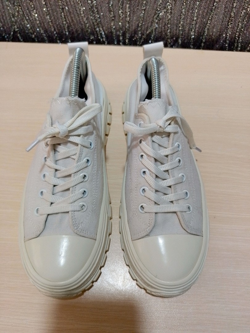 Krem Rengi Bez Sneaker....40 numara — görsel 3/10