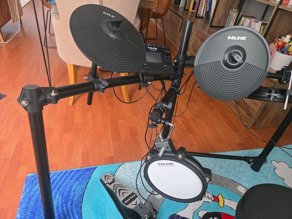 NUX DM-210 Elektronik Bateri Temiz, Sorunsuz, Tabure Dahil - 4