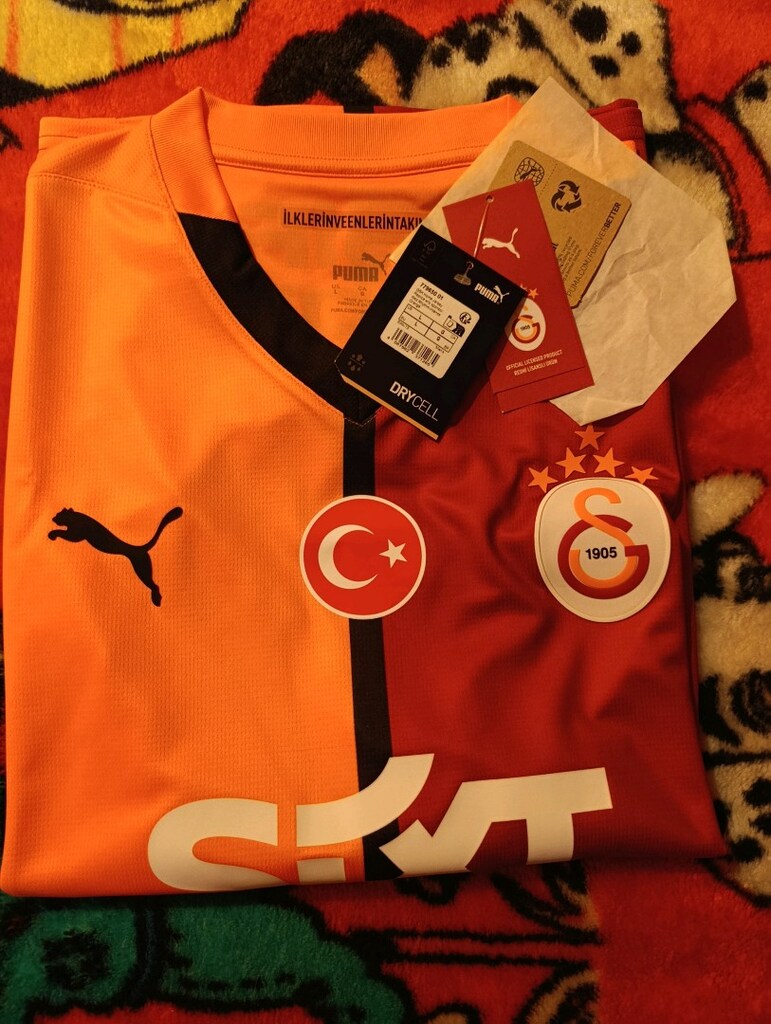 Galatasaray Puma 24/25 İç Saha Parçalı Forma L Sıfır - 3