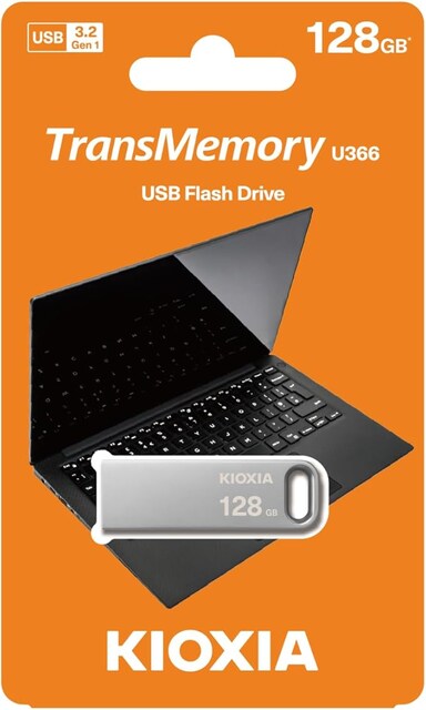 Metal Kasa Premium 128 GB Kioxia USB Bellek