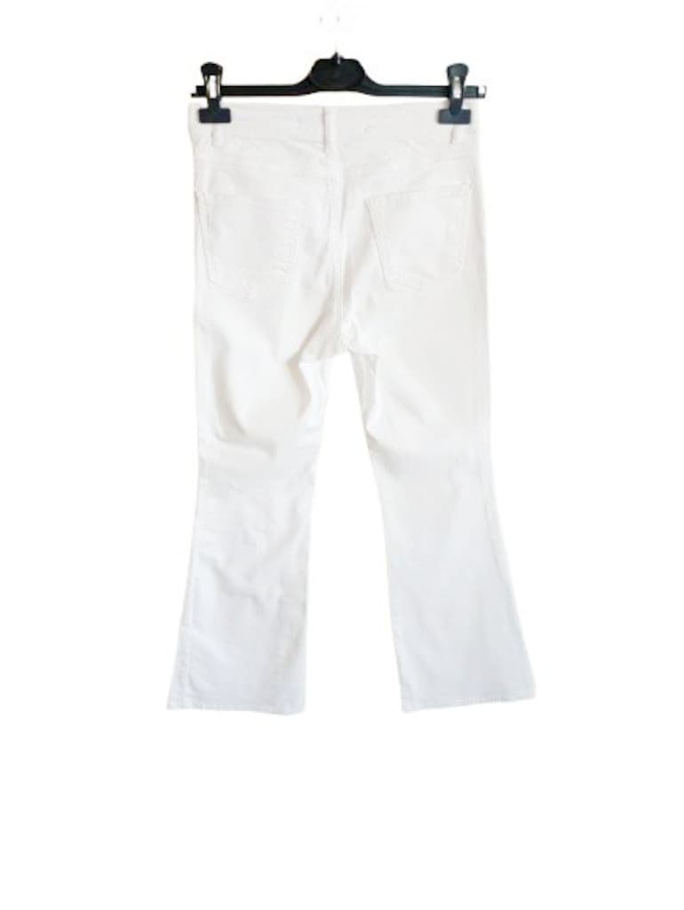 LC Waikiki Beyaz İspanyol Paça Stretch Kadın Jean Pantolon - 3