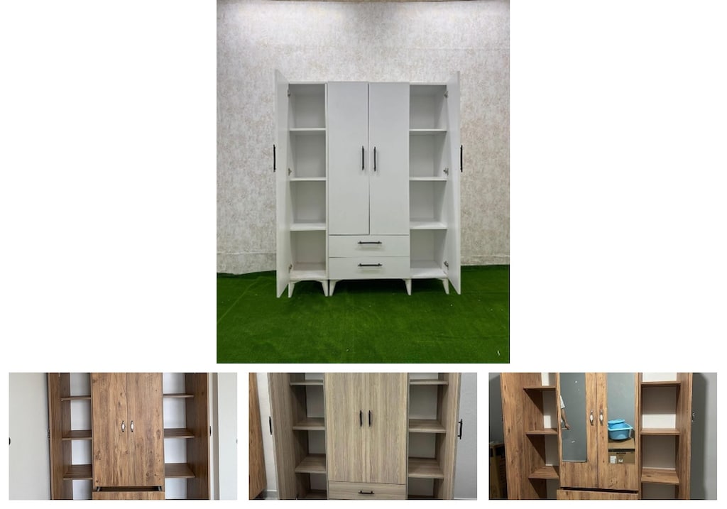4 kapaklı elbise dolabı jrwoflgvlz - 4