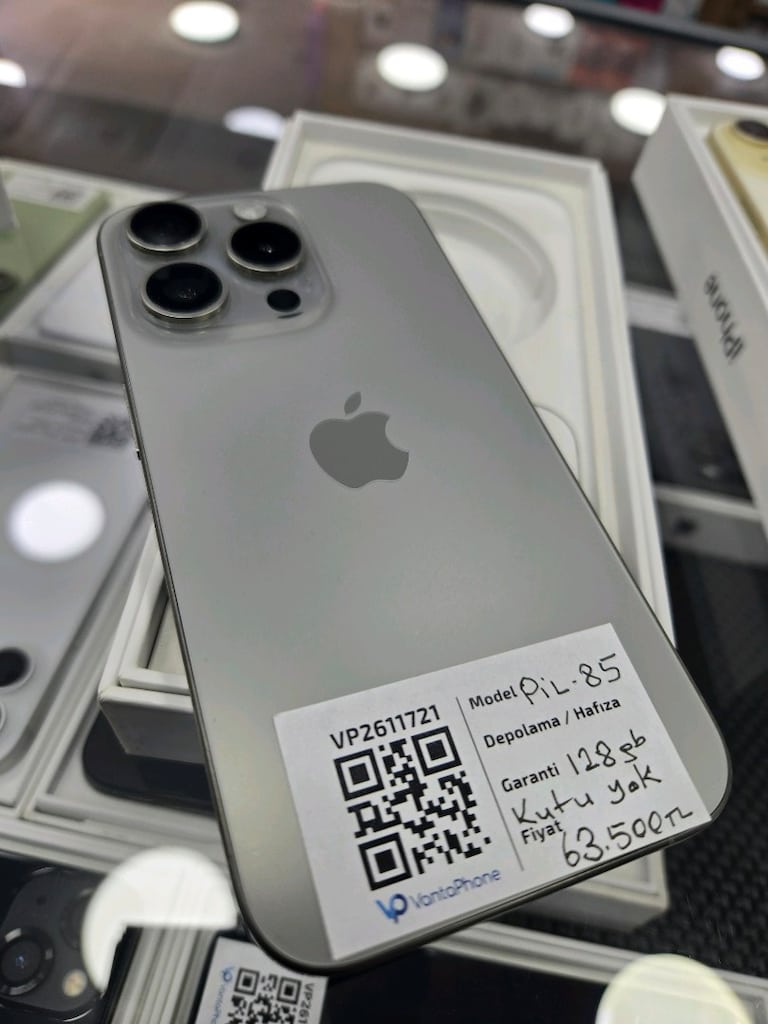 iPhone 15 Pro pil 85 128 Gb takaslar değerlendirilir - 3