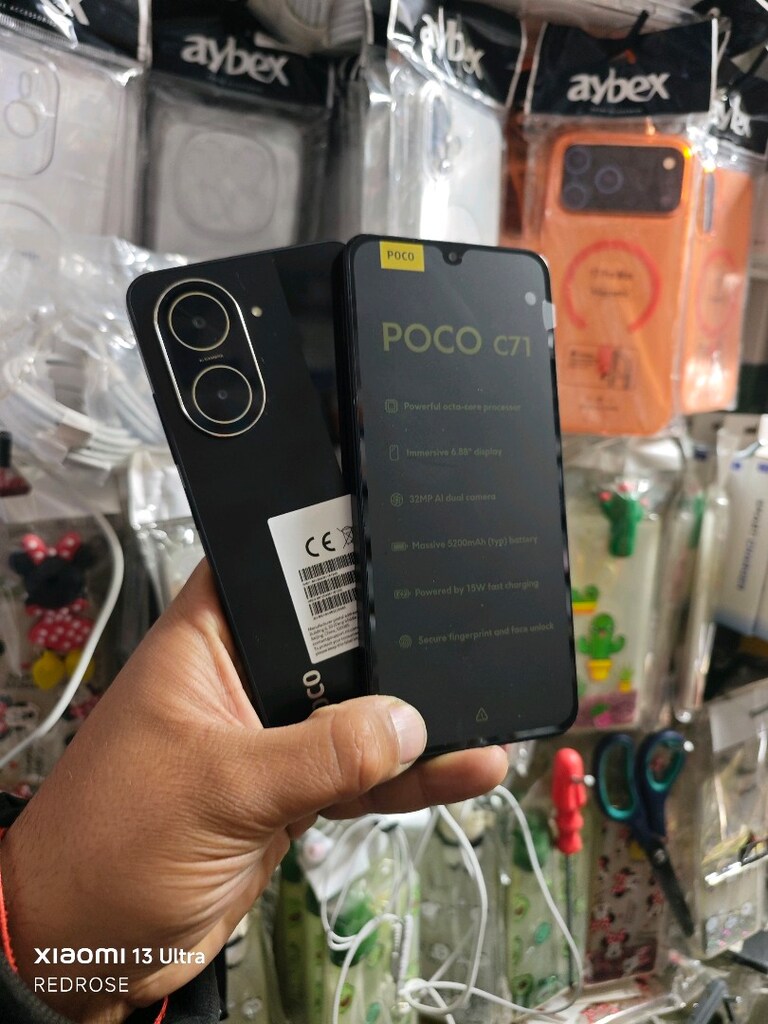 poco c71 4+4/128 gB YD kayıtlı - 3