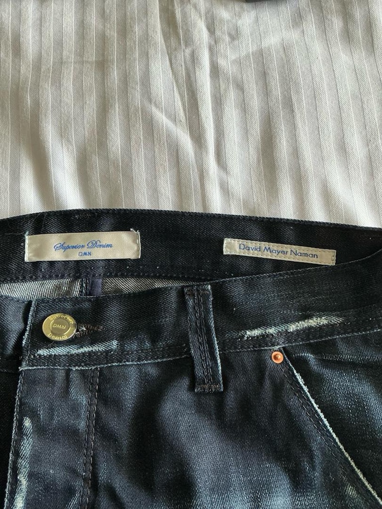 Mavi boy98/bel82Siyah Denim Pantolon - 2