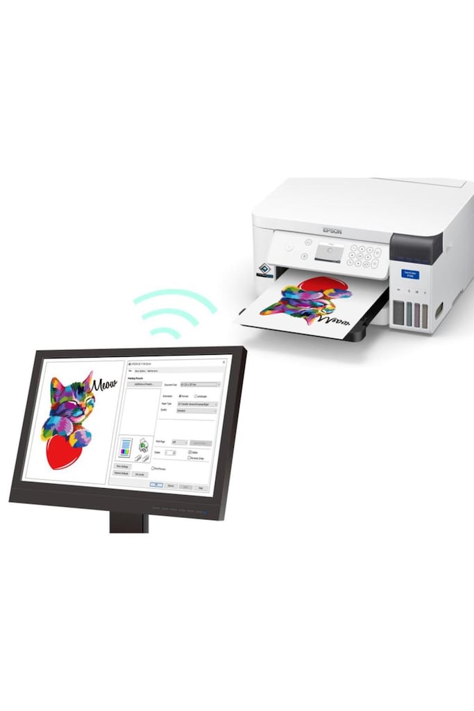 Epson SureColor SC-F100 A4 Süblimasyon Yazıcı Wi-Fi Mürekkep Tanklı - 6